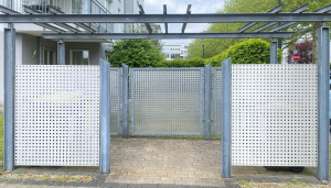 Gesamtansicht einer Abstellanlage