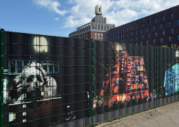Motivsichtschutz am Dortmunder U-Turm
