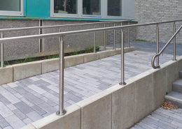 Handlauf aus Edelstahl