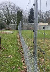 Ursus-Knotengeflecht mit Maschendraht