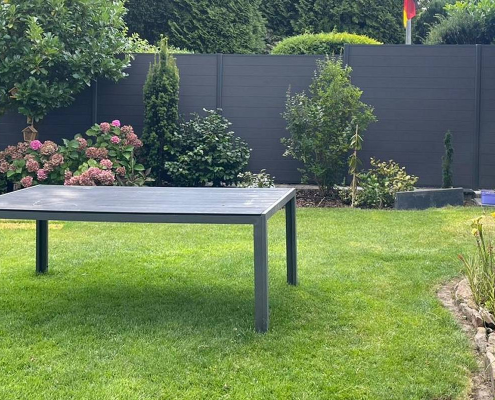 WPC-Zaun Classic Anthrazit